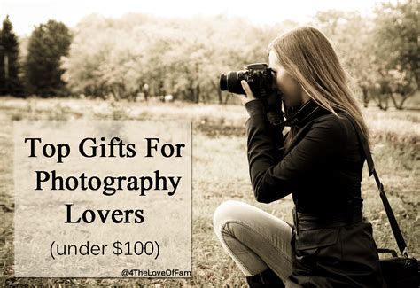 Every product recommended here is unique, useful and perfect for photographers of all standards. Top Gifts For Photography Lovers Under $100 - 4 The Love ...