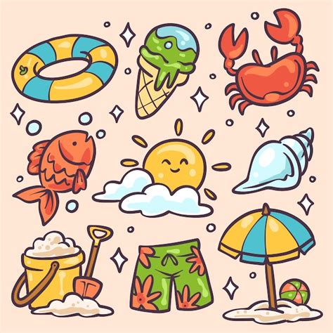 Animated Summer Clip Art Library