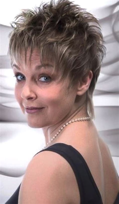 Short Spiky Hairstyles For Women Over 60 Short Spiky Hairstyles Over