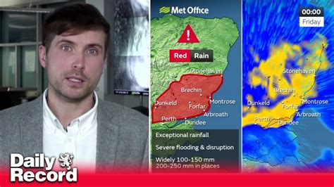Storm Babet Met Office Extends Red Weather Warning For Parts Of