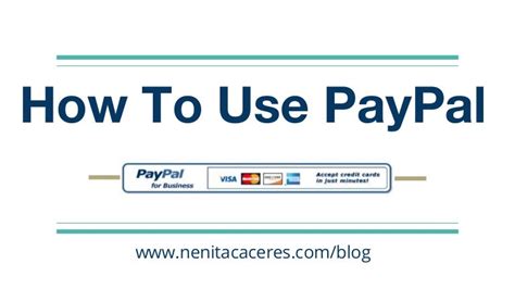 How To Use Paypal