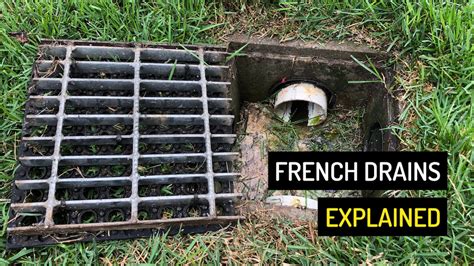 French Drain What It Is And Installation Cost In Houston