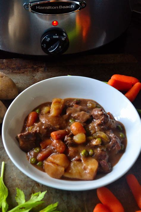Not when it was our one day of winter. Slow Cooker Beef Stew - Coop Can Cook