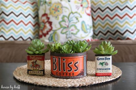 Vintage Container Succulent Planters House By Hoff