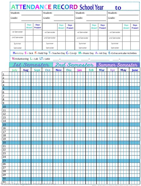 Monthly Attendance Sheet Template 222 Excel Templates