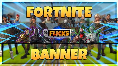 How To Make A Fortnite Youtube Banner On Androidios Youtube
