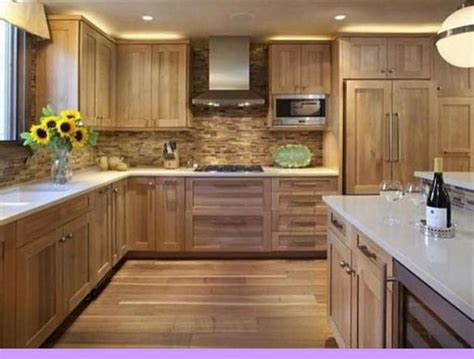 This seemingly magical transition occurs as the. Dark, light, oak, maple, cherry cabinetry and kitchen ...