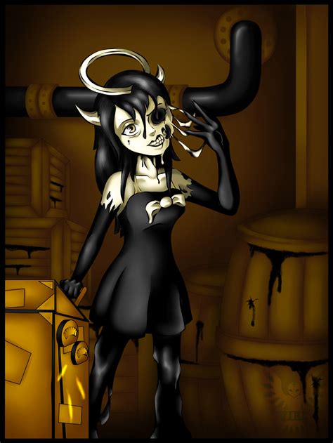 Twisted Alice Angel Bendy And The Ink Machine