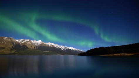 Download Aurora Mountains Wallpapers | HD Wallpapers | ID #14158