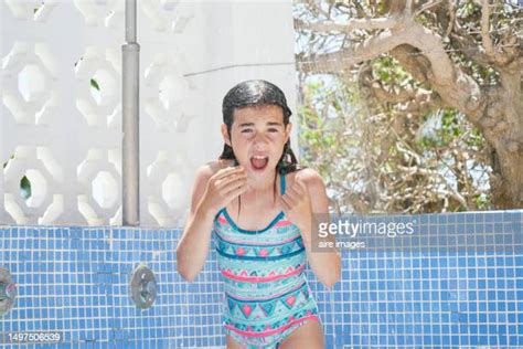 Girl In Public Shower Photos And Premium High Res Pictures Getty Images