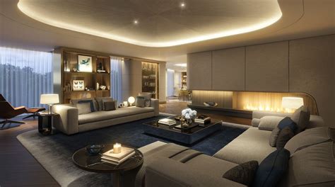 Mayfair Park Residences On Behance Luxury Living Room Interior