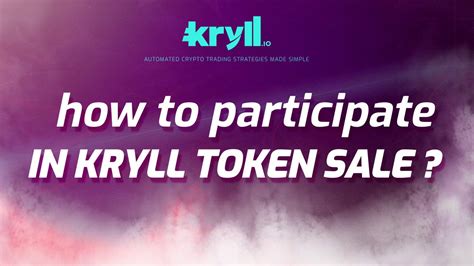 We provide a fully security audited system that makes it simple to buy and store ethereum and erc20/erc223 tokens on your device. How to buy Kryll tokens from Binance - YouTube