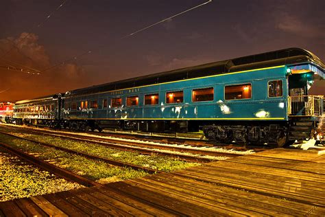 Midnight Train Photograph By Diana Powell Pixels