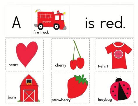 The Color Red Learning Pack Awesome Ideas Color Red Activities