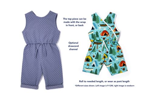 Linen Jumpsuit Sewing Pattern Pdf Sewing Pattern Baby Etsy