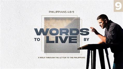 Words To Live By Part 9 · Hermitage Hills Baptist Church