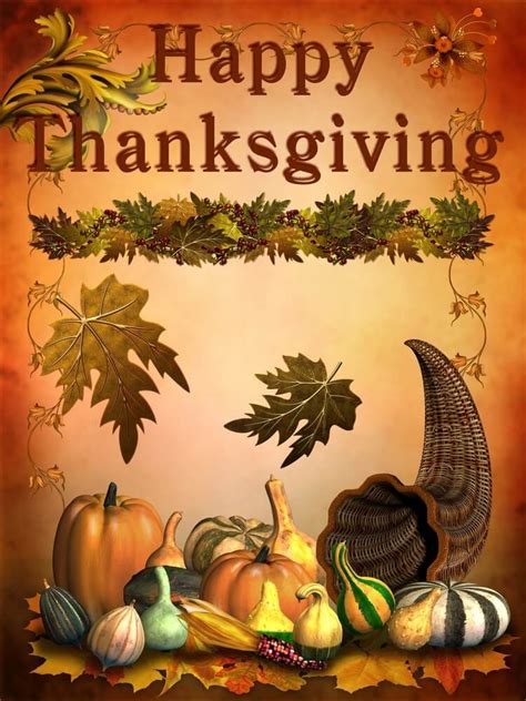 Free Printable Thanksgiving Picture Cards
