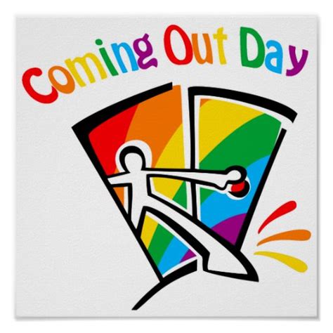 Coming Out Day Poster Zazzle