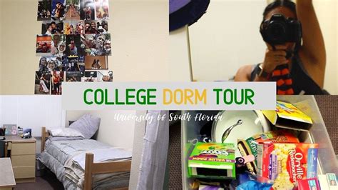 College Freshman Dorm Tour 2019 University Of South Florida Youtube