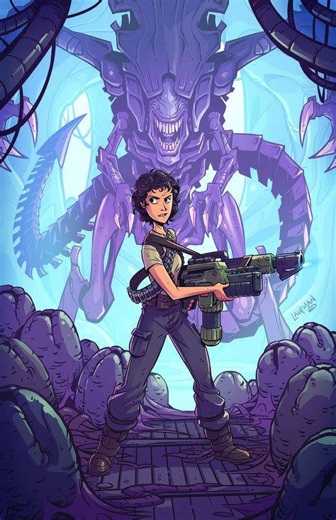 Wicked Awesome Collection Of Aliens Movie Fan Art — Geektyrant