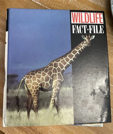 Wildlife Fact File Binder Groups 1 11 Animal Fact Cards Homeschool
