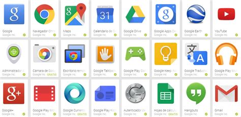 Aplicaciones de Google para Android que más uso NKSistemas