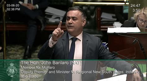 Barilaro doğdu queanbeyan göçmen ebeveynlere calabria, i̇talya.7 okuldan ayrıldıktan sonra aile işletmesinin fabrika katında çalıştı. Shooters join Labor and Greens to sell out regional NSW ...
