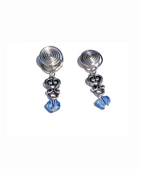 Blues Compression Pressure Clip On Earrings