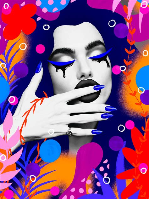 Vibrant Collage Artworks By Andreea Robescu Inspiration Grid Design
