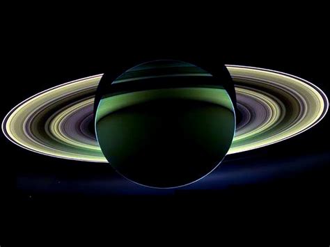 Stunning Photo Of Saturn Backlit By The Sun Cbs News