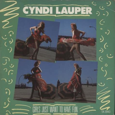 Cyndi Lauper Girls Just Wanna Have Fun UK 12 Vinyl Single 12 Inch