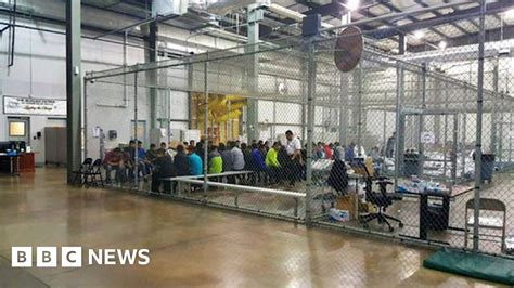 Trump Migrant Separation Policy Children In Cages In Texas Bbc News