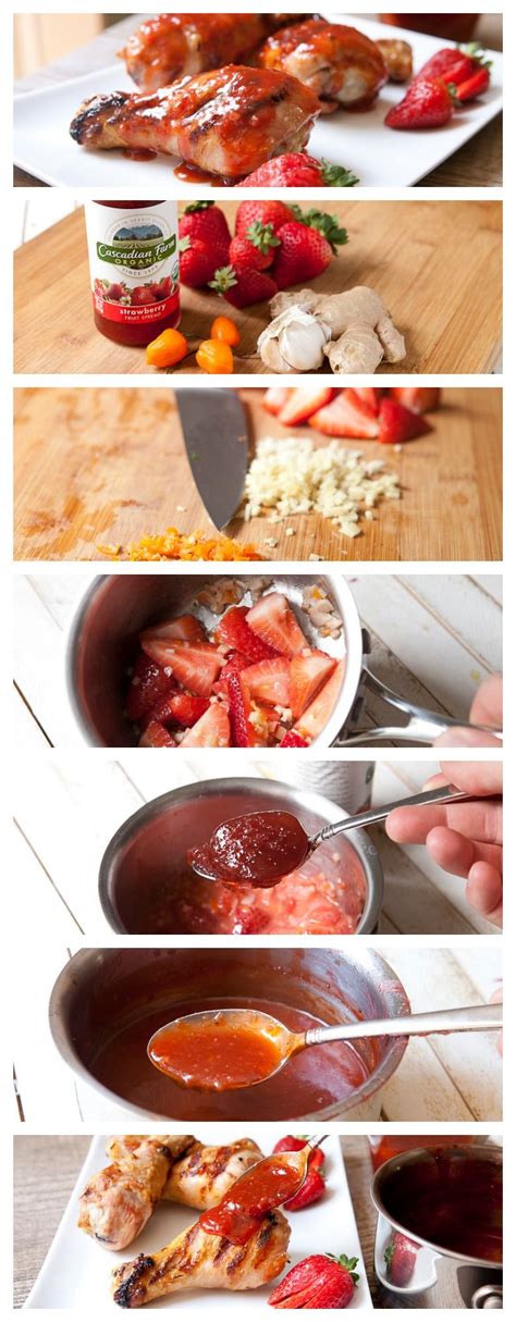 And introduced them to some of the best of american food. Grilled Chicken with Spicy Strawberry BBQ Sauce | Recipe ...