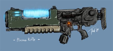 Plasma Rifle Modification By Darklostsoul86 On Deviantart