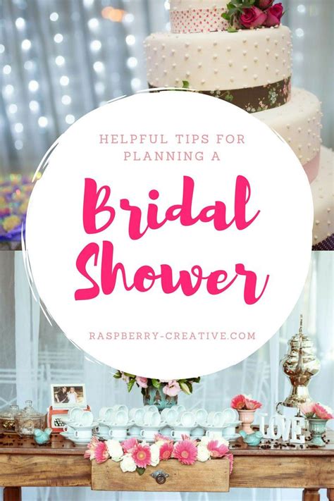 Helpful Tips For Planning A Bridal Shower Bridal Shower Planning