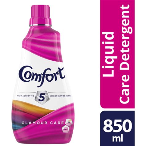 Comfort Liquid Detergent Glamour Care 850ml Bottle Liquid Detergent