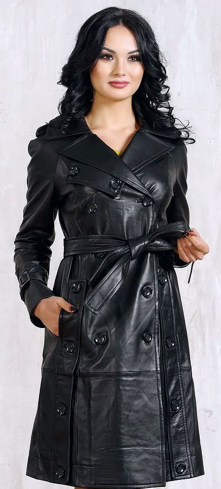 Leather Coat Daydreams New Leather Trench Coat