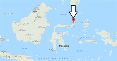 Where Is Manado Located What Country Is Manado In Manado Map Where Is Map