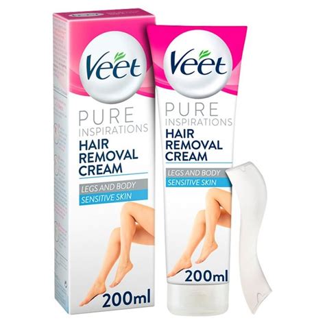 Removing hair with hair removal cream. Morrisons: Veet Hair Removal Cream Sensitive Skin 200ml ...