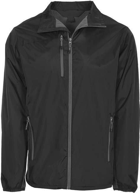 Tri Mountain Mens Lightweight Nylon Windbreaker Lined Wind And Water
