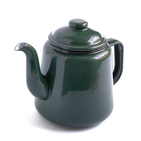 Green Enamel Teapot A G Hendy And Co Homestore