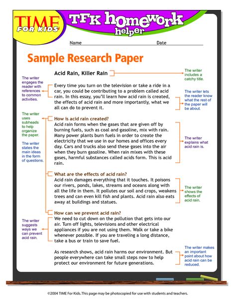 A short summary of this paper. Page 1 - Research Paper Sample | codey | Pinterest ...