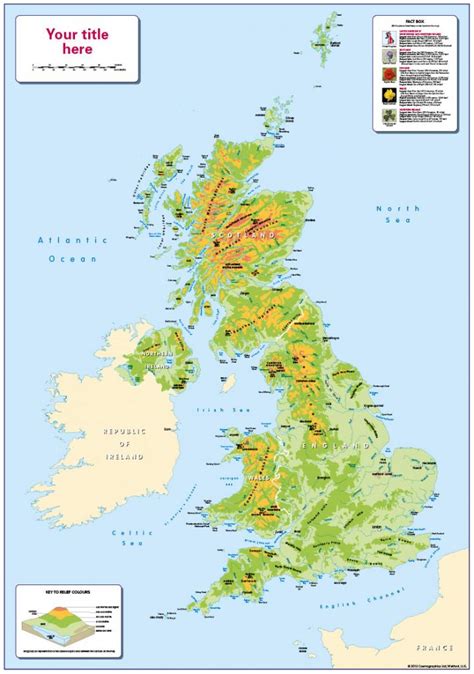 However in reality they have very little power apart the smallest, in terms of actual geographical size. Personalised children's UK Physical Map - £24.99 ...