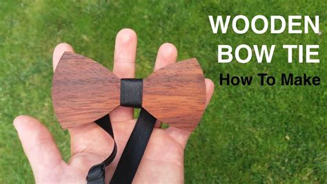 Making A Wooden Bow Tie Woodworking My Cellar Workshop Youtube
