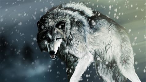 Free Download Snarling Gray Wolf New Desktop Wallpapers Wide In High Resolution 1920x1080 For