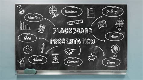 Blackboard Presentation Template Prezibase
