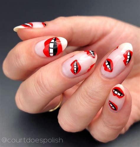 100 best nail art ideas you will love omg cheese popular nails bold pattern cool nail art