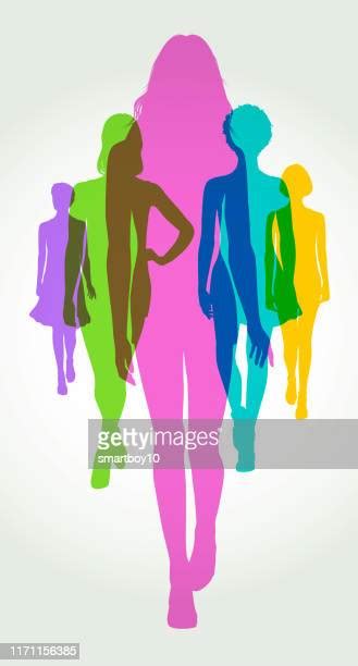 see through clothes models high res illustrations getty images