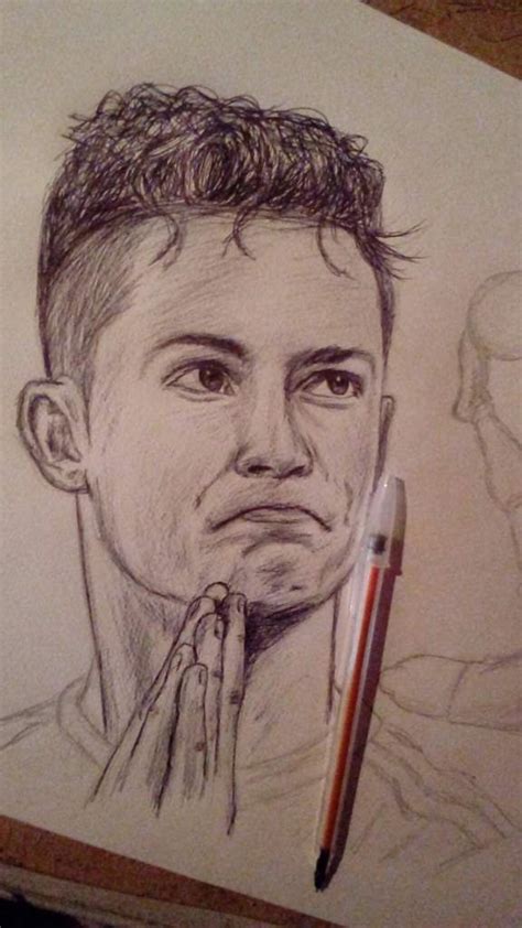 Dibujando A Cristiano Ronaldo Y Su Increible Chilena Dibujarte Amino