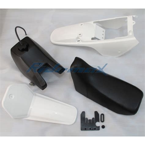 White Plastic Fender Body Seat Tank Kit Yamaha Pw80 Pw 80